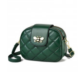 Женская кожаная сумка 8804 GREEN